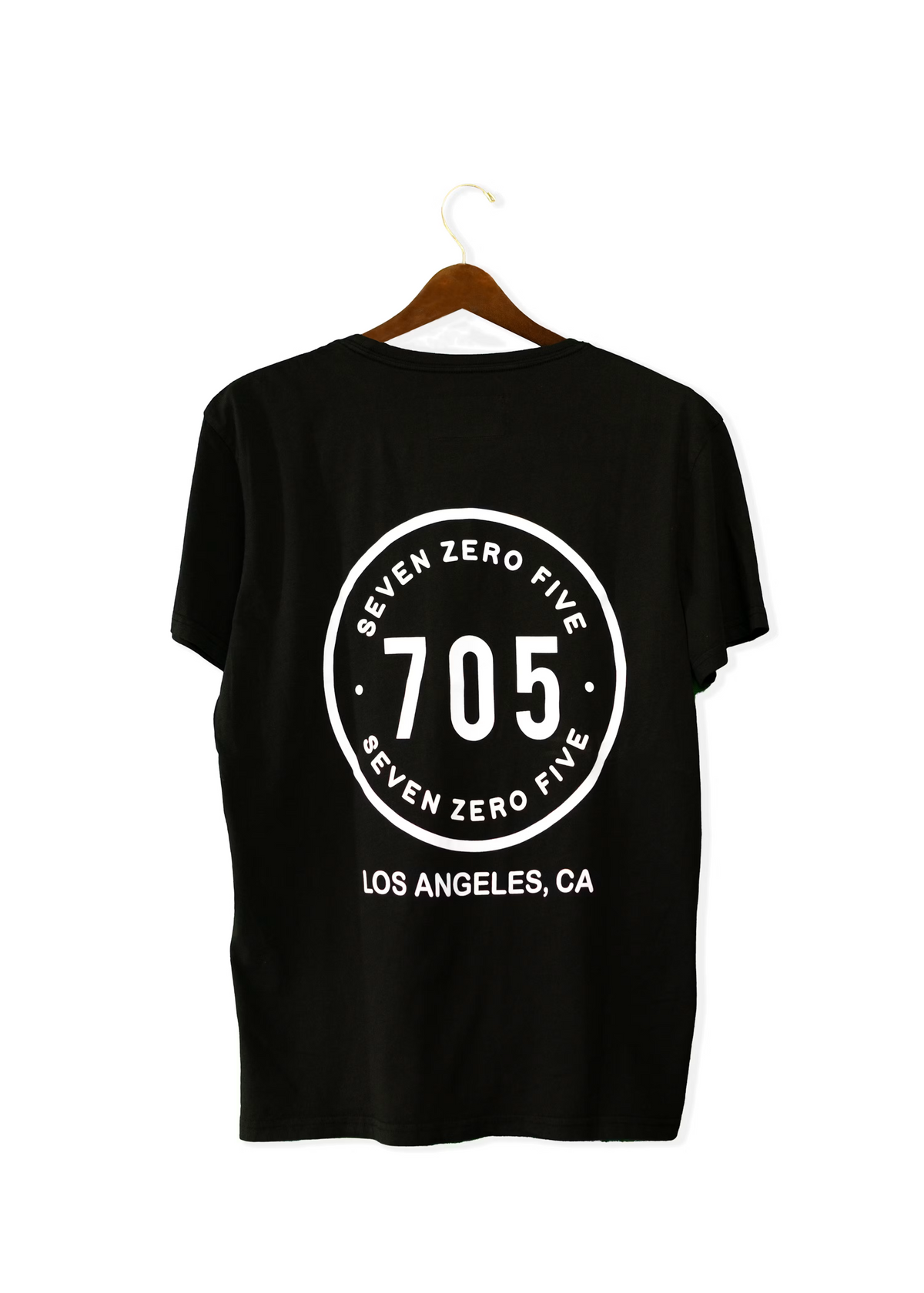 Seven Zero Five Graphic T-Shirt – Premium Black Tee